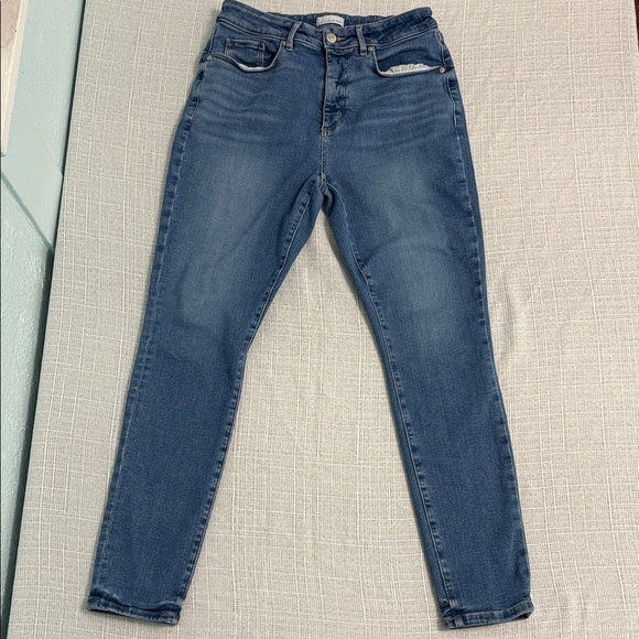 LOFT Women's Skinny Jeans in Blue - Picture 1 of 2